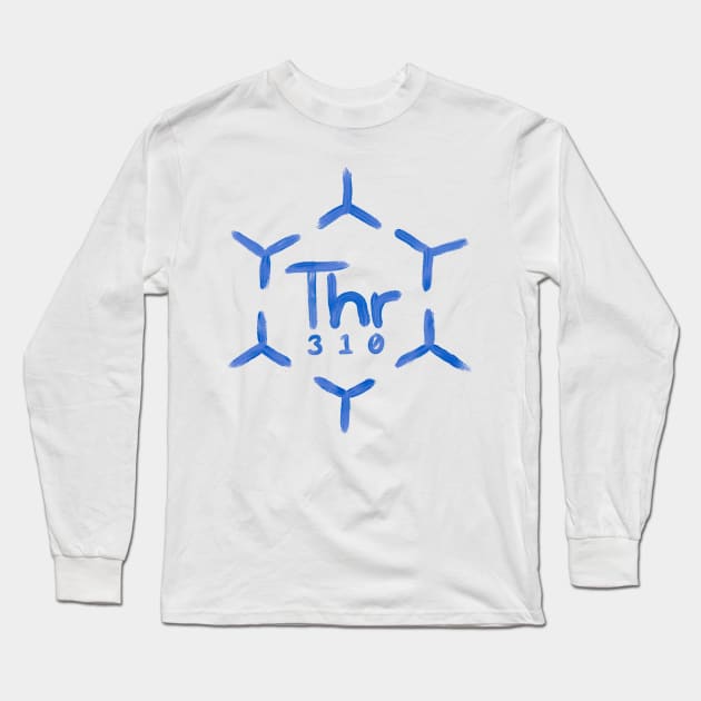 Thirium-310 Long Sleeve T-Shirt by silverxsakura